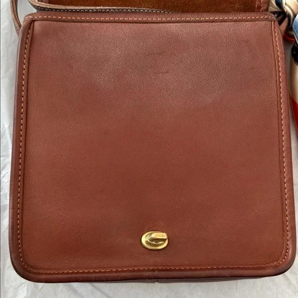 Coach brown Vintage Crossbody turnlock compartment bag - Picture 5 of 16